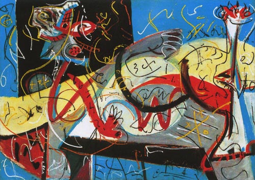 "Стенографическая фигура" (ок. 1942)