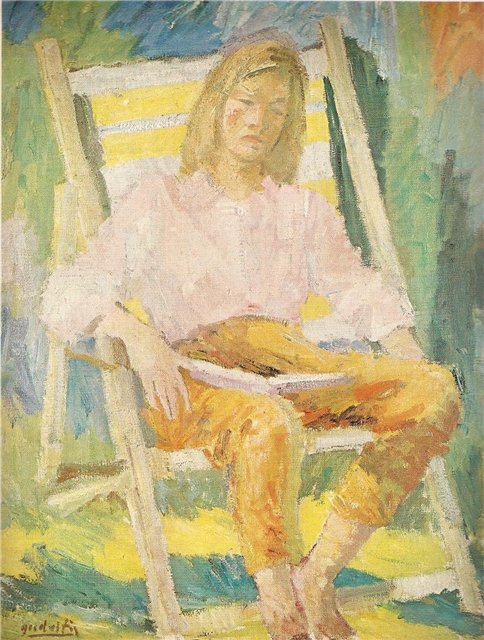 Антанас Гудайтис. Рута отдыхает. 1962 г.