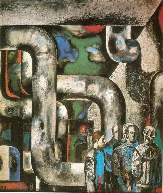 Игорь Пекурас. Рабочие. 1973 г.