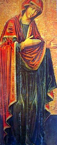 Мария - неизвестный художник XVII в.
