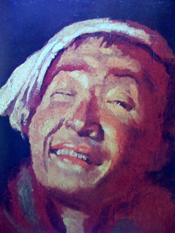 Канутас Русяцкас. Смеющийся итальянец. 1823