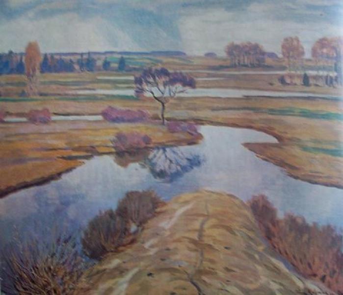 Пятрас Калпокас. Осенью. 1921.