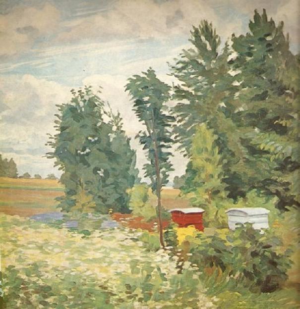 Владас Диджёкас. Пасека. 1938 г.