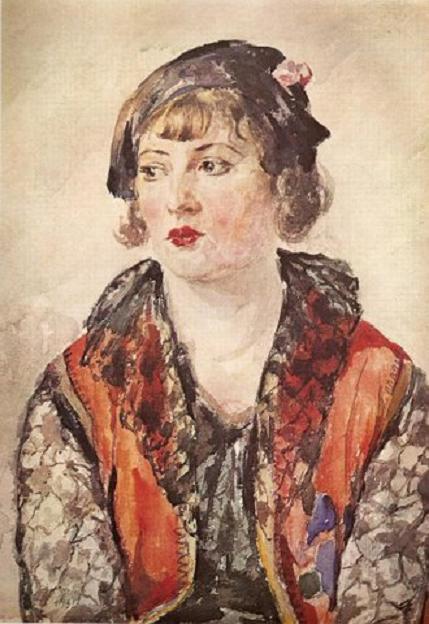 Каетонас Склерюс. Портрет. 1930 г.