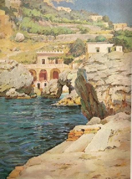 Йонас Мацкявичюс. Залив острова Капри. около 1921 г.