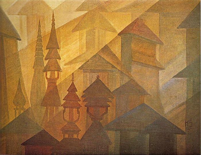 Казис Шимонис. Башни. 1928 г.