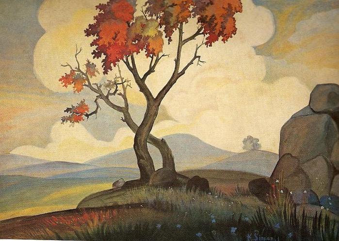 Казис Шимонис. Живые камни. 1935 г.