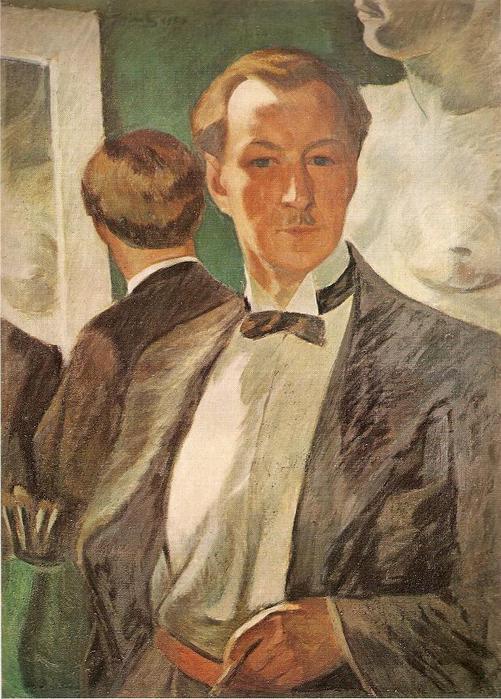 Юстинас Веножинскис. Автопортрет. 1936 г.