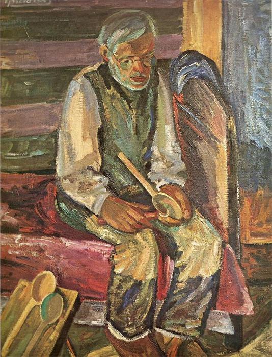 Антанас Гудайтис. Старый мастер. 1939 г.