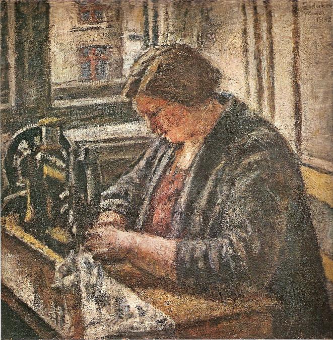 Владас Ейдукявичюс. Портниха. 1932 г.
