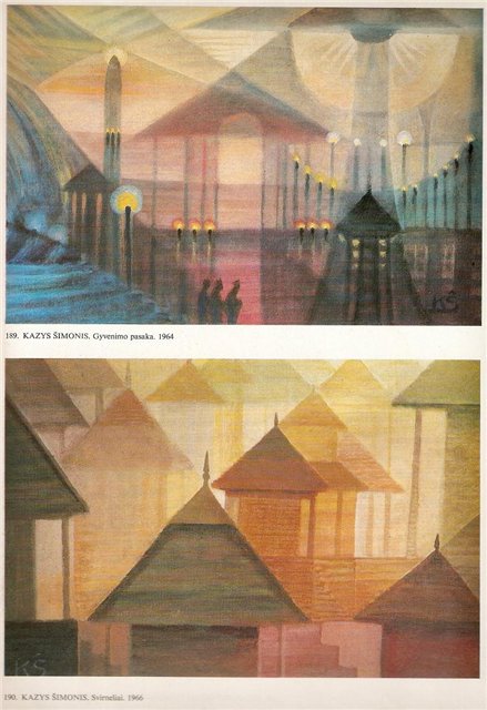 Казис Шимонис. Сказка жизни. 1964 г. и Овинчики. 1966 г.