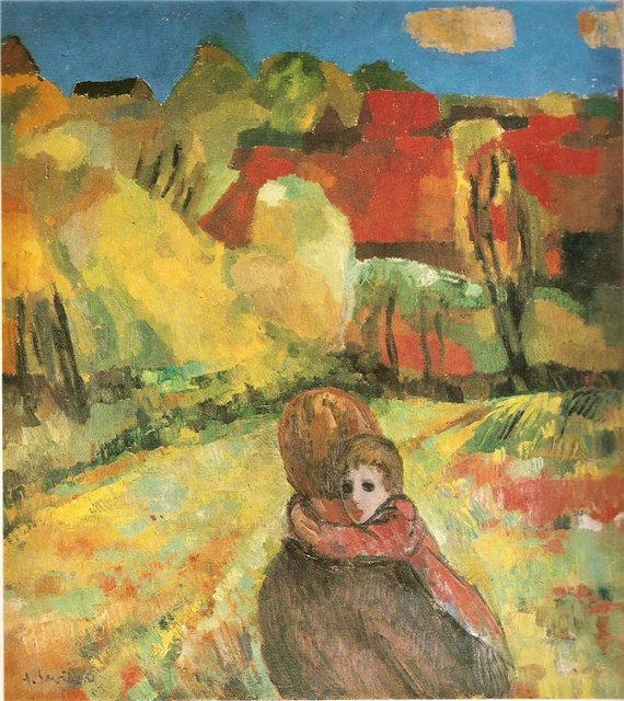 Аугустинас Савицкас. Под мирными небесами. 1967 г.