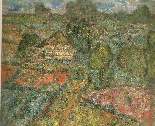 Альгирдас Пятрулис. Старая хозпостройка. 1970 г.