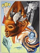  David Salle - Full Swing (Paintings) h: 85 x w: 64 in / h: 215.9 x w: 162.6 cm