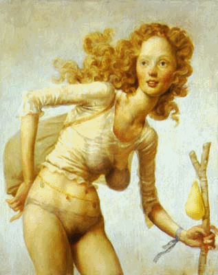 Hobo. 1999. oil on canvas. 40 x 32 in.