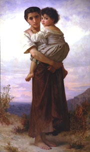 Young Gypsies. 1879. Oil on canvas. (99 x 166 cm). Collection of Fred and Sherry Ross (United States)