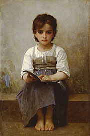 The difficult lesson. 1884. Oil on canvas. (66 x 97.8 cm). Private collection